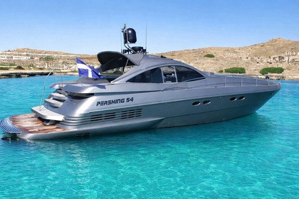 Aluguel Iate Pershing 54 Open sport 56ft Míconos