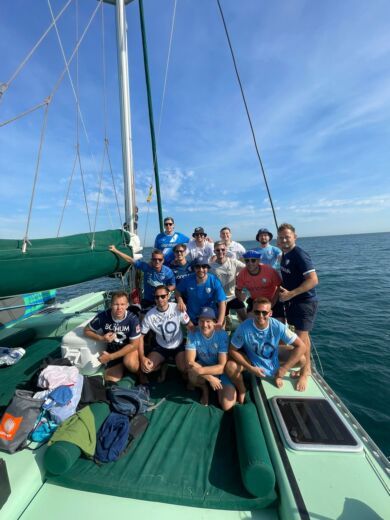 Málaga Catamaran LA BELLA VERDE 35 alt tag text