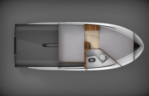 Motorboat Nautic Yachts Nautic 880 Boat layout