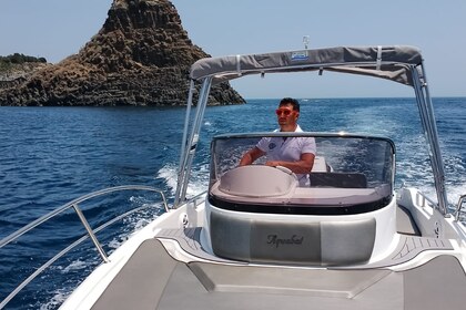 Charter Motorboat Aquabat Sport infinity luxury 8.90 Taormina