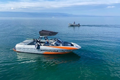 Miete Motorboot Moomba Mojo 23 400cv Surf Édition Genf