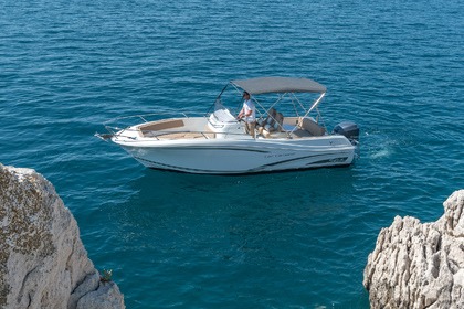 Charter Motorboat Jeanneau Cap Camarat 7.5 CC Split