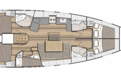 Charter Sailboat Beneteau Oceanis 46.1 Šolta