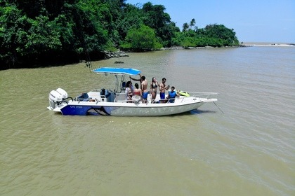 Location Bateau à moteur Amazone Structure Aluminium Vedette 27 Remire-Montjoly