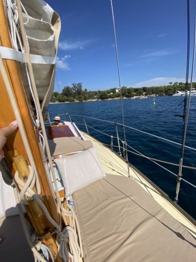 Golfe Juan Sailboat Coronet La Cruiser alt tag text