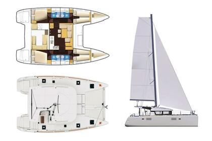 Location Catamaran Lagoon Lagoon 400 Naxos