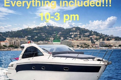 Hyra båt Motorbåt Super offer!!! Everything included skipper fuel Bavaria boat 13 meters from 2017! Cannes