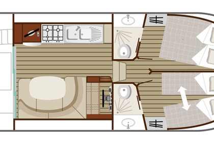 Location Bateau à moteur Nicols Estivale Quattro B+ Saverne