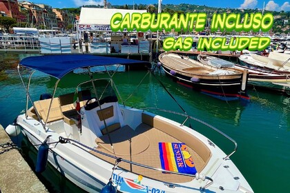 Charter Boat without licence  Barqa Q19 Santa Margherita Ligure