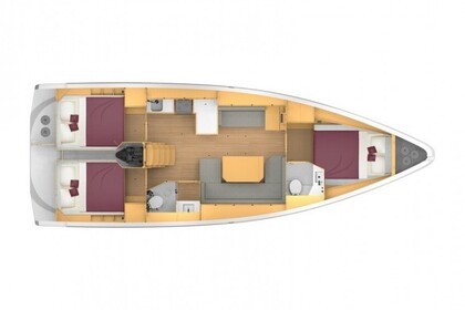 Verhuur Zeilboot  Bavaria C42 Paros