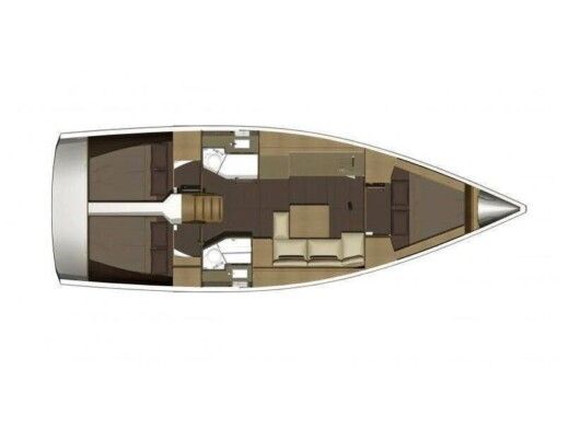 Sailboat Dufour 382 GL Boat design plan