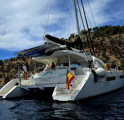 Пальма Catamaran Alliaura Marine Privilege 615 alt tag text