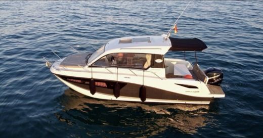 Motorboat Quicksilver Activ 755 Week-end Plan du bateau