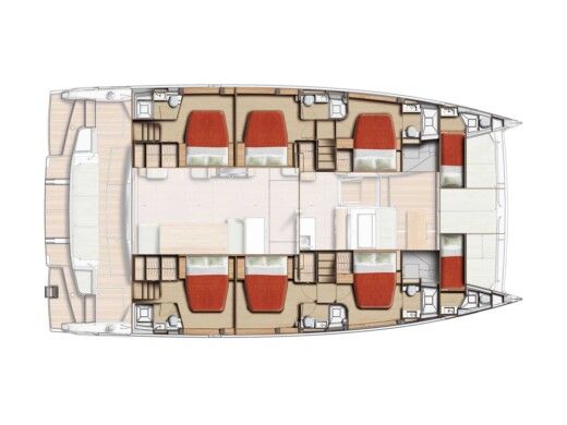 Catamaran  Bali 5.8 Boat design plan
