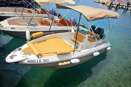 Rental Boat without license  Karel Open line 4.5m, Kefalonia