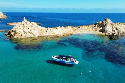 Rental Motorboat PACHIRA THE TOUR Fornells, Minorca