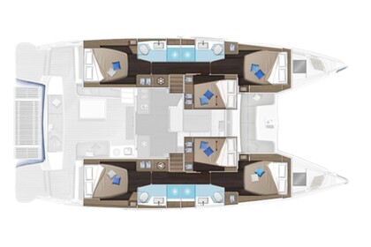 Noleggio Catamarano Lagoon Lagoon 51 Cugnana Verde