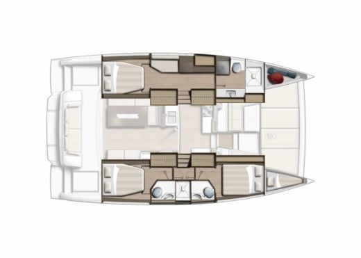 Catamaran BALI 4.2 boat plan