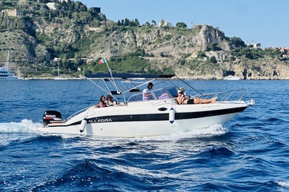 Aluguel Lancha Allegra All 8,50 Open Day Taormina