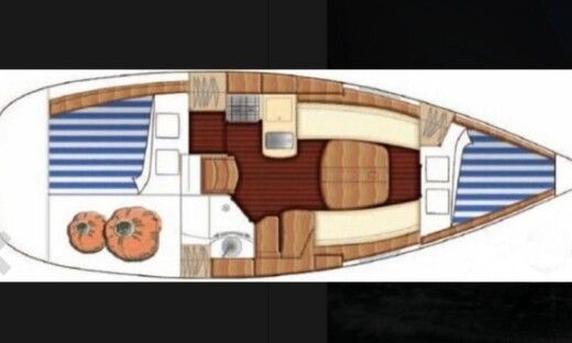 Sailboat Beneteau First 31.7 boat plan