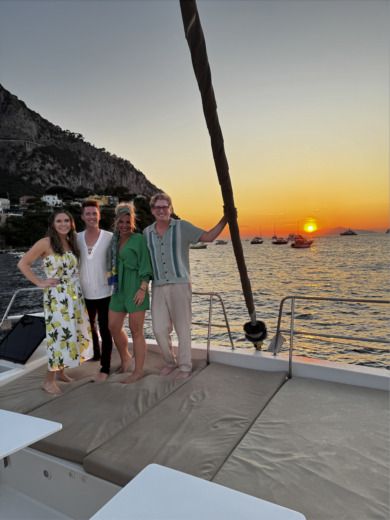 Castellammare di Stabia Catamaran Luxury Catamaran Amalfi Coast alt tag text