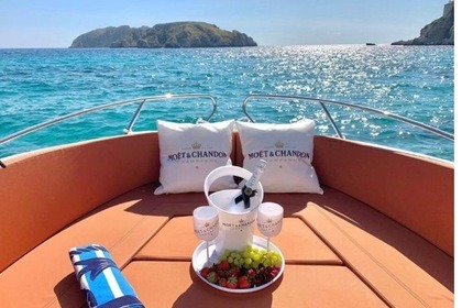 Verhuur Motorboot Oki Boats Barracuda 545 Formentera