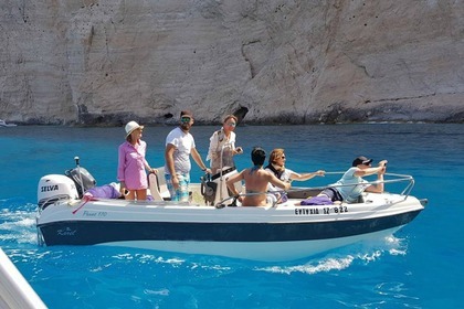 Rental Boat without license  Karel Paxos 170 Zakynthos