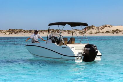 Miete Motorboot Quicksilver Quicksilver active 555 Formentera
