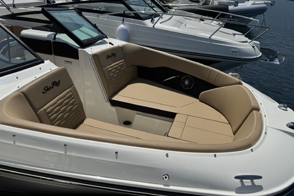 Miete Motorboot Sea Ray 230 Spx Cavalaire-sur-Mer