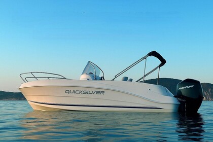 Hire Motorboat Quicksilver Sunshine Saint-Cyr-sur-Mer