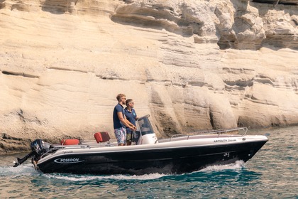 Miete Motorboot Poseidon Blu Water 185 Milos