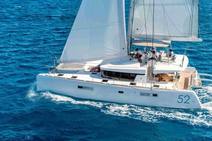 Verhuur Catamaran Lagoon Lagoon 52 F Saint-Tropez