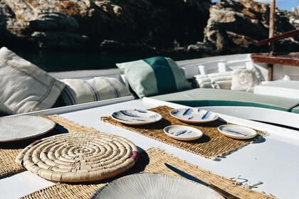 Miete Motorboot Artesanal Llaut de madera clàsico Cadaqués