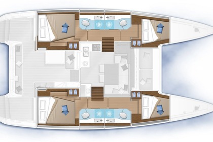 Ενοικίαση Καταμαράν Lagoon-Bénéteau Lagoon 40 - 4 + 2 cab Άλιμος