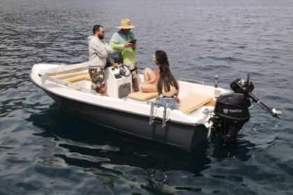 Hire Boat without licence  Asso 180 Santorini