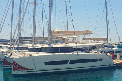 Miete Katamaran Fountaine Pajot Fountaine Pajot FP 44 Quatuor - 4 + 2 cab. Trogir