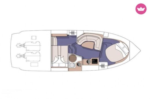 Motorboat Cranchi Zaffiro 34 Refit 2023 Plan du bateau