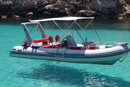 Location Bateau sans permis  ZODILUX RIB 500 15HP Port de Pollença