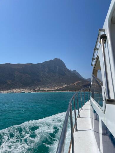 Chania Motorboat Poseidon 1993 alt tag text