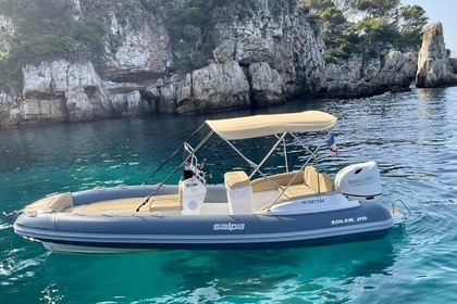 Charter Motorboat Salpa Soleil 20 Antibes