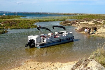 Charter Motorboat Sun Tracker Party Barge 27 Olhão