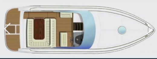 Motorboat Airon Marine 325 Boot Grundriss
