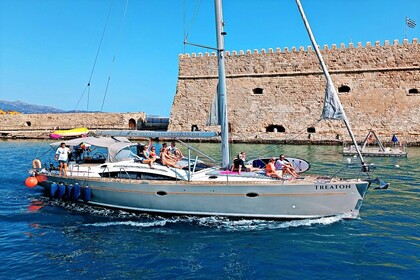 Hyra båt Segelbåt Elan 514 Impression (Private Sunset Trips Crete) Kreta