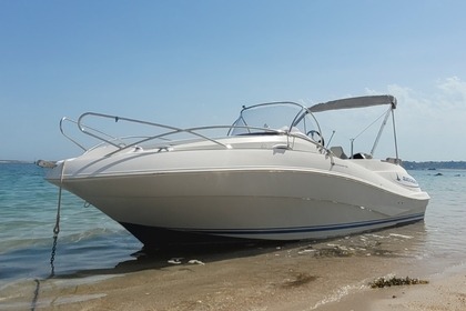 Hire Motorboat Quicksilver 6.35 Commander WA Trebeurden