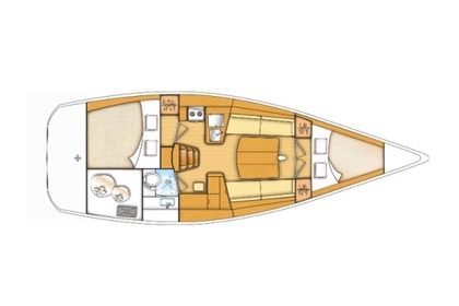 Charter Sailboat BENETEAU FIRST 35 Jezera