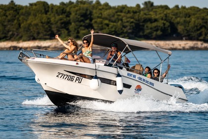 Verhuur Motorboot Atlantic Sun Cruiser 690 Pula