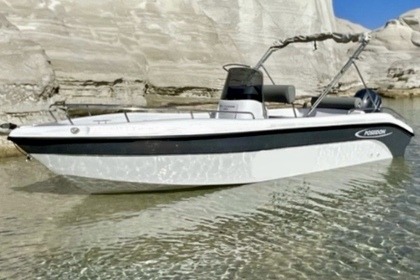 Rental Boat without license  Poseidon Blu Water 185 Santorini