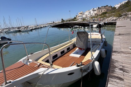 Miete Motorboot Gozzo vetroresina Santa Maria di Leuca