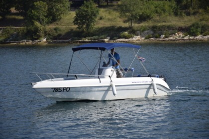 Miete Motorboot Holiday 19 Open Općina Poreč