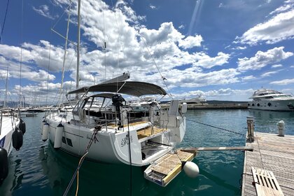 Miete Segelboot Hanse Yachts Hanse 548 - 5 + 1 cab. Trogir
